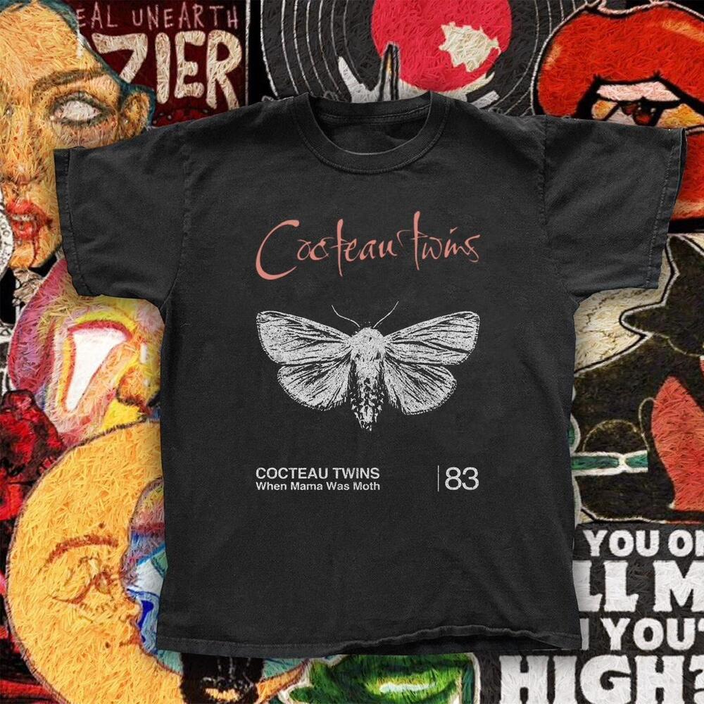 Black Cocteau Twins When Mama Was Moth T-Shirt